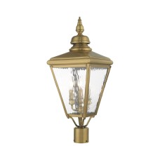 Livex Cambridge Outdoor Post Lantern 20433-01