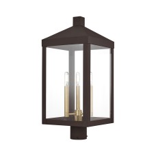 Livex Nyack Outdoor Post Lantern 20586-07