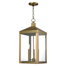 Livex Nyack Outdoor Pendant Lantern 20587-01