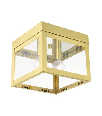 Livex Nyack Outdoor Flush Mount 20588-12
