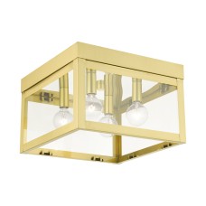 Livex Nyack Outdoor Flush Mount 20589-12
