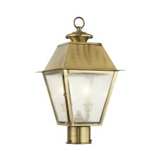 Livex Mansfield Outdoor Post Lantern 2166-01