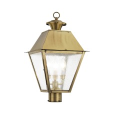 Livex Mansfield Outdoor Post Lantern 2169-01