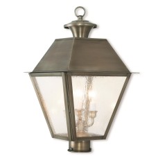 Livex Mansfield Outdoor Post Lantern 2169-29