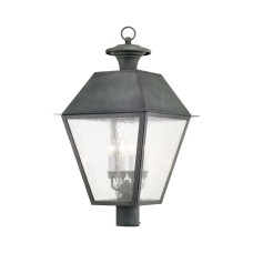 Livex Mansfield Outdoor Post Lantern 2173-61