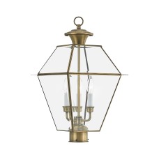 Livex Westover Outdoor Post Lantern 2384-01
