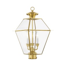 Livex Westover Outdoor Post Lantern 2384-02
