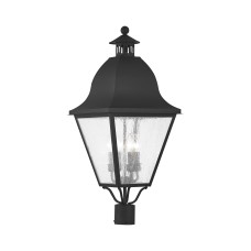 Livex Amwell Outdoor Post Lantern 2548-04