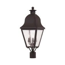 Livex Amwell Outdoor Post Lantern 2556-07