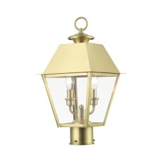 Livex Wentworth Outdoor Post Lantern 27216-08