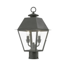 Livex Wentworth Outdoor Post Lantern 27216-61