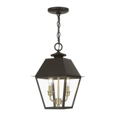 Livex Wentworth Outdoor Pendant Lantern 27217-07