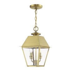 Livex Wentworth Outdoor Pendant Lantern 27217-08