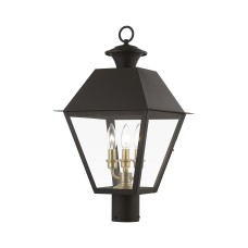 Livex Wentworth Outdoor Post Lantern 27219-07