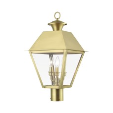 Livex Wentworth Outdoor Post Lantern 27219-08