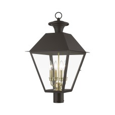 Livex Wentworth Outdoor Post Top Lantern 27223-07