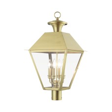 Livex Wentworth Outdoor Post Top Lantern 27223-08