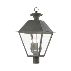 Livex Wentworth Outdoor Post Top Lantern 27223-61