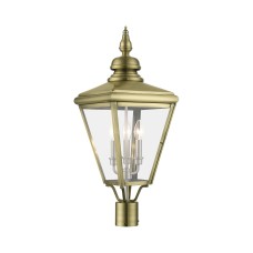 Livex Adams Outdoor Post Lantern 27375-01