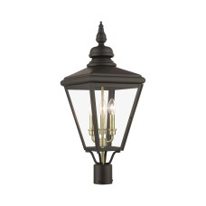 Livex Adams Outdoor Post Lantern 27375-07