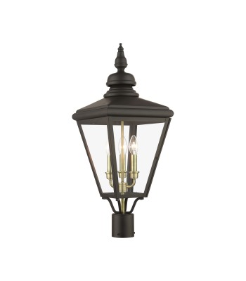 Livex Adams Outdoor Post Lantern 27375-07