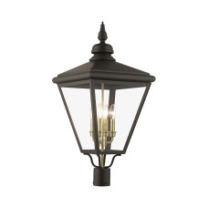 Livex Adams Outdoor Post Top Lantern 27376-07