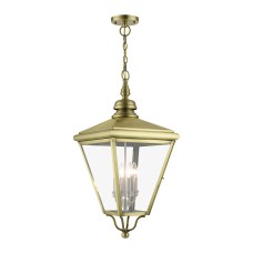 Livex Adams Outdoor Pendant Lantern 27378-01