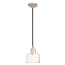 Livex Hand Blown Art Glass Mini Pendant 40606-91