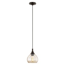Livex Hand Blown Art Glass Mini Pendant 40615-92