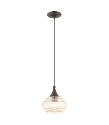 Livex Hand Blown Art Glass Mini Pendant 40644-92
