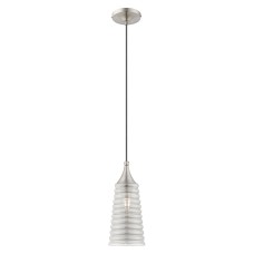 Livex Hand Blown Art Glass Mini Pendant 40647-91