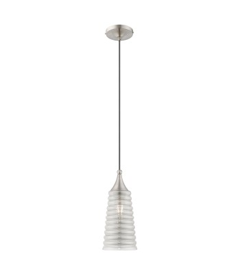 Livex Hand Blown Art Glass Mini Pendant 40647-91