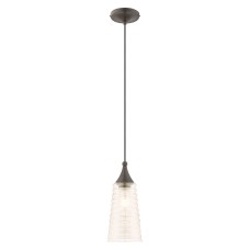 Livex Hand Blown Art Glass Mini Pendant 40648-92