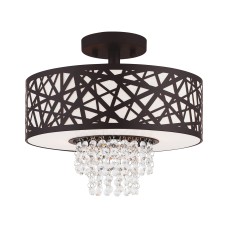 Livex Allendale Small Semi-Flush 40662-07