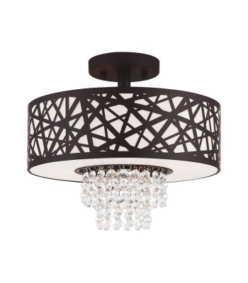 Livex Allendale Small Semi-Flush 40662-07