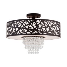 Livex Allendale Large Semi-Flush 40664-07