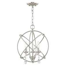 Livex Aria Ceiling Pendant/Semi-Flush 40904-91