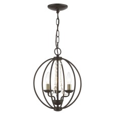 Livex Arabella Mini Chandelier/ Semi-Flush 40913-07