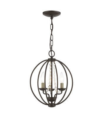 Livex Arabella Mini Chandelier/ Semi-Flush 40913-07