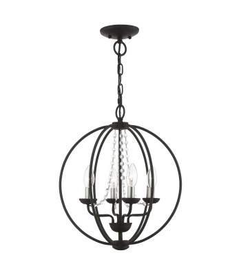 Livex Arabella Chandelier/ Semi-Flush 40914-04