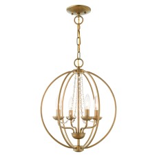 Livex Arabella Chandelier/Semi-Flush 40914-48