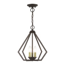 Livex Prism Semi-Flush / Small Pendant 40923-92
