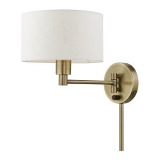 Livex Allison Swing Arm Wall Lamp 40940-01