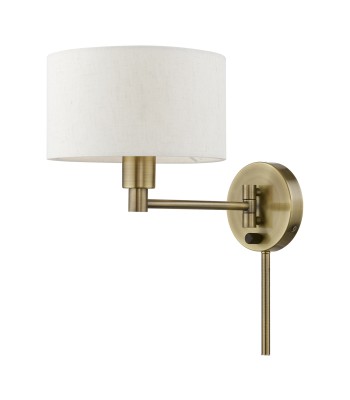 Livex Allison Swing Arm Wall Lamp 40940-01
