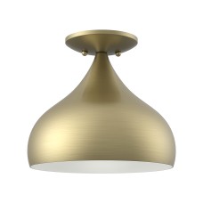 Livex Amador Semi-Flush 40980-01
