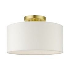 Livex Meridian Medium Semi-Flush 41097-12
