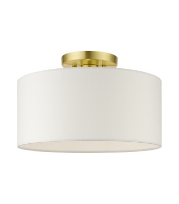Livex Meridian Medium Semi-Flush 41097-12