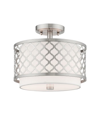 Livex Arabesque Small Semi-Flush 41107-91