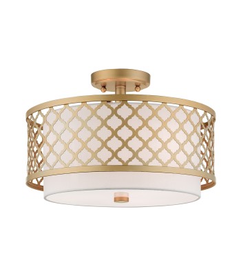 Livex Arabesque Semi-Flush 41108-33