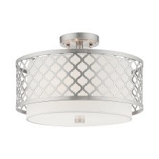 Livex Arabesque Semi-Flush 41108-91